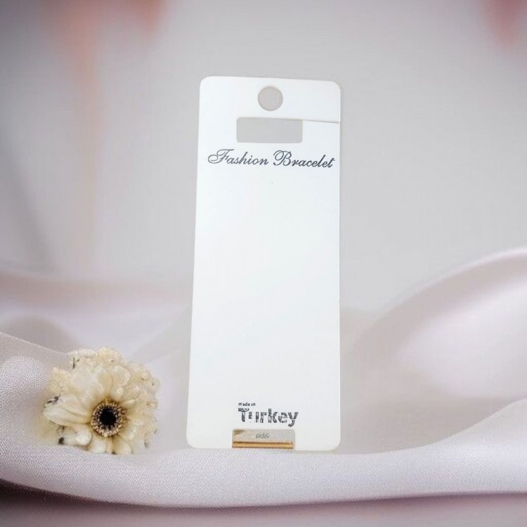 Bileklik & Halhal & Kolye Takı Kartı Poşet ile Birlikte Bileklik & Halhal & Kolye Takı Kartı Poşet ile Birlikte