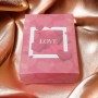 Love Baskılı 6x8 cm Süngerli Toptan Takı Kutusu - Kolye ve Bileklikler İçin İdeal Love Baskılı 6x8 cm Süngerli Toptan Takı Kutusu - Kolye ve Bileklikler İçin İdeal