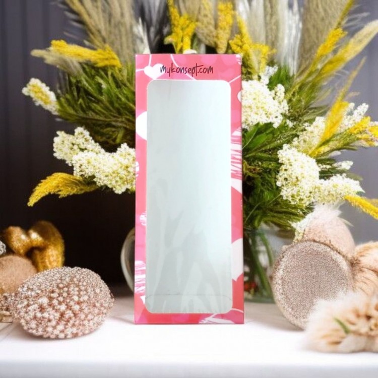 6 x15cm Pencereli Toptan Takı Kutusu 6 x15cm Pencereli Toptan Takı Kutusu