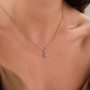 Deniz Yıldızı Figürlü Gümüş Kaplama Çelik Kolye, Zirkon Taşlı Minimal Tasarım | Toptan Çelik Takı Deniz Yıldızı Figürlü Gümüş Kaplama Çelik Kolye, Zirkon Taşlı Minimal Tasarım | Toptan Çelik Takı