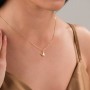 Toptan Çelik Kolye | Minimal Kelebek Tasarım Kadın Çelik Kolye, Kararmaz Gold Renk Toptan Çelik Kolye | Minimal Kelebek Tasarım Kadın Çelik Kolye, Kararmaz Gold Renk