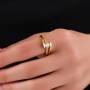 Zirkon Taşlı Çelik Tek Taş Alyans, Kararmaz Altın Renk, Parlak ve Zarif Model | Toptan Çelik Yüzük 18 Numara / 19 mm Zirkon Taşlı Çelik Tek Taş Alyans, Kararmaz Altın Renk, Parlak ve Zarif Model | Toptan Çelik Yüzük 18 Numara / 19 mm