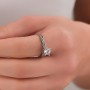 Kadın Tektaş Model Toptan Yüzük | Kararmaz Gümüş Renk, 8 Numara, 19 mm İç Çaplı Kadın Tektaş Model Toptan Yüzük | Kararmaz Gümüş Renk, 8 Numara, 19 mm İç Çaplı