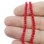 3mm Kristal Boncuk-Kırmızı Renk 3mm Kristal Boncuk-Kırmızı Renk