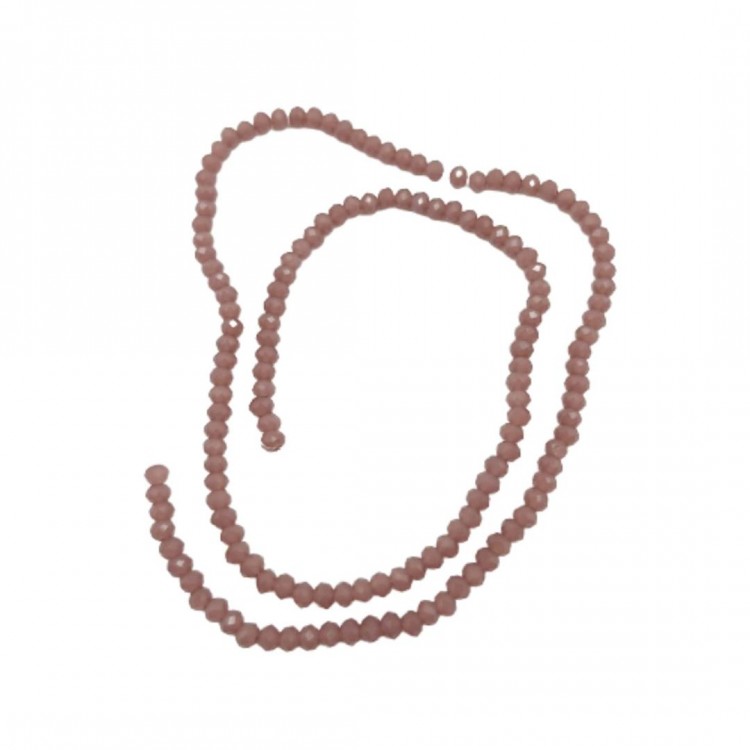 3mm Kristal Boncuk-Lila Renk 3mm Kristal Boncuk-Lila Renk