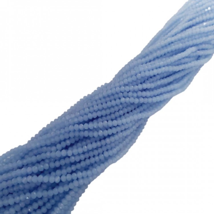 3mm Kristal Boncuk-Mavi Renk 3mm Kristal Boncuk-Mavi Renk