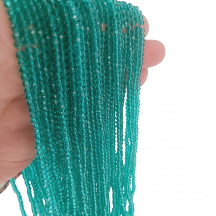 3mm Kristal Boncuk-Yeşil Renk 3mm Kristal Boncuk-Yeşil Renk
