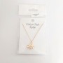 Kalpli Kuş Toptan Bijuteri Kolye, Kararmaz Gold Kaplama Kalpli Kuş Toptan Bijuteri Kolye, Kararmaz Gold Kaplama