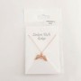 Melek Kanadı Toptan Kadın Kolye, Zirkon Taşlı Rose Kaplama Melek Kanadı Toptan Kadın Kolye, Zirkon Taşlı Rose Kaplama