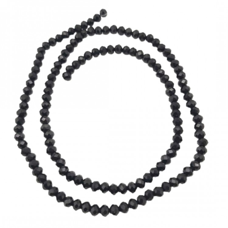 4 mm Siyah Kristal Boncuk | Toptan Takı Tasarım Malzemesi 4 mm Siyah Kristal Boncuk | Toptan Takı Tasarım Malzemesi