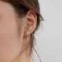 Toptan Takı | Kalp Model Minimalist Toptan Çelik Küpe | Altın Kaplama Toptan Takı | Kalp Model Minimalist Toptan Çelik Küpe | Altın Kaplama