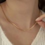 Toptan Altın Kaplama Çelik Küp Zincir Kolye – 1.4 mm Kalınlık, 40+4 cm Ayarlanabilir Uzunluk Toptan Altın Kaplama Çelik Küp Zincir Kolye – 1.4 mm Kalınlık, 40+4 cm Ayarlanabilir Uzunluk