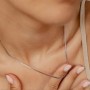 Toptan Gümüş Kaplama Çelik Küp Zincir Kolye – 1.4 mm Kalınlık, 40+4 cm Ayarlanabilir Uzunluk Toptan Gümüş Kaplama Çelik Küp Zincir Kolye – 1.4 mm Kalınlık, 40+4 cm Ayarlanabilir Uzunluk