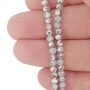 Gümüş Renk 4mm Kristal Boncuk Gümüş Renk 4mm Kristal Boncuk